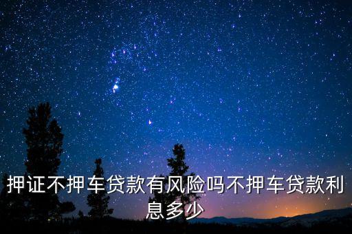 车子抵押贷款不押车(抵押车贷款风险大吗)? (http://m.qacrysj.cn/) 知识问答 第2张